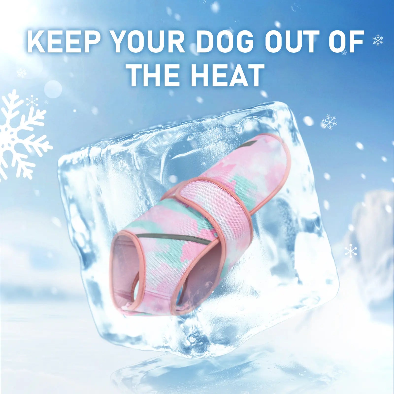 KYEESE Cooling Dog Vest, Breathable Comfortable Summer Wear for Dogs, Multiple Sizes Perfect Fit, Petlovers Choice for Summervibes